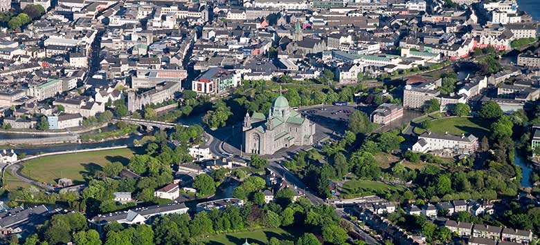 Galway Cathedral Aerial