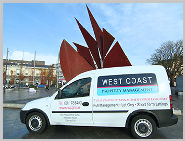 West Coast Property Management Van